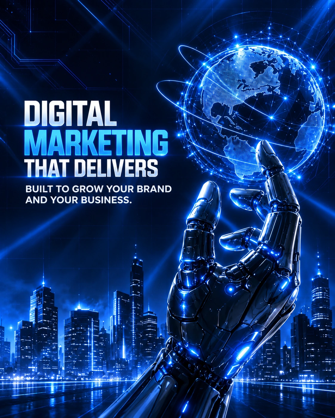 Digital marketing that delivers. Built to grow your brand and your business.